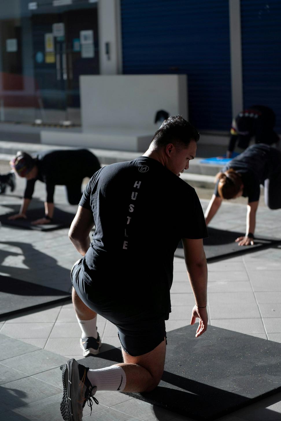 Combat training area